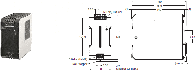 منبع تغذیه امرن S8VK-C24024